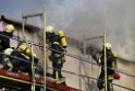 Dachstuhlbrand Koeln Poll Geislarerstr P300